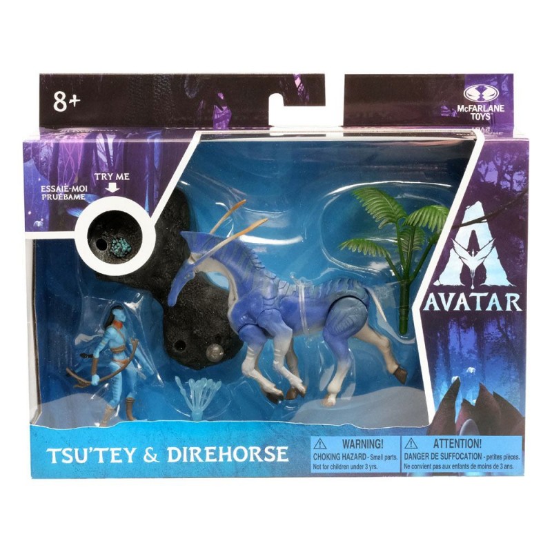Avatar figurines Deluxe Medium Tsu'tey & Direhorse