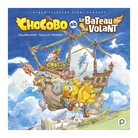  Chocobo Et Le Bateau Volant