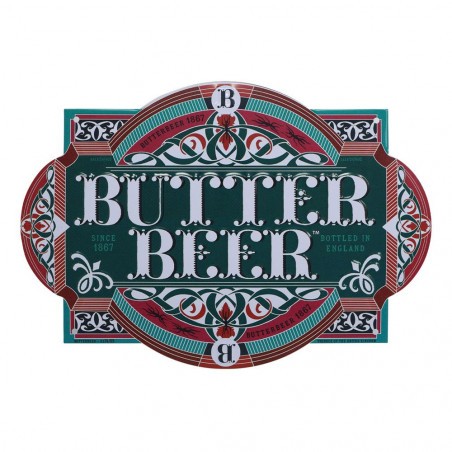 Harry Potter panneau métal Butter Beer