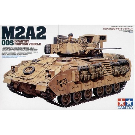 Maquette US M2A2 ODS Bradley véhicule de combat d'infanterie (Infantry Fighting Vehicle : IFV) - Guerre du Golfe