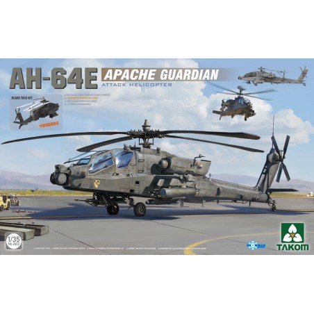 Maquette hélicoptère AH-64E Apache Guardian Attack Helicopter