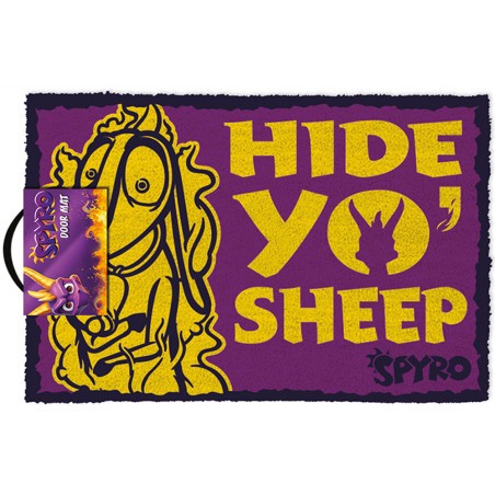  SPYRO HIDE YO SHEEP DOORMAT