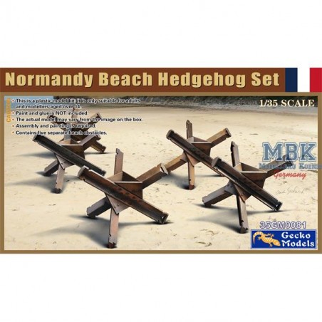  Normandy Beach Hedgehog Set