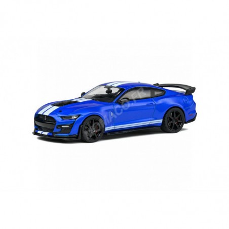 Miniature FORD MUSTANG GT500 2020 BLEUE