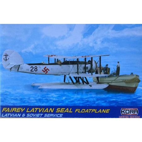 Maquette avion Fairey Seal Floatplane (service letton et soviétique)