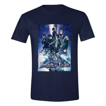  Attack On Titan T-Shirt Season Poster