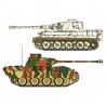  Maquettes de chars en plastique Tiger I et Panther G « Coffret de 2 chars de combat Allemands » 1:72