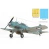 Maquette avion Maquette d’avion en plastique USN SB2U-3 « Bataille de Midway » 1:48