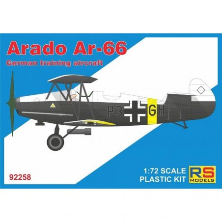 Maquette avion RS MODELS: 1/72; Arado Ar-66C
