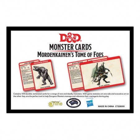 Jeu de plateau et accessoires Dungeons & Dragons Spellbook Cards: Mordenkainen's Tome of Foes *ANGLAIS*