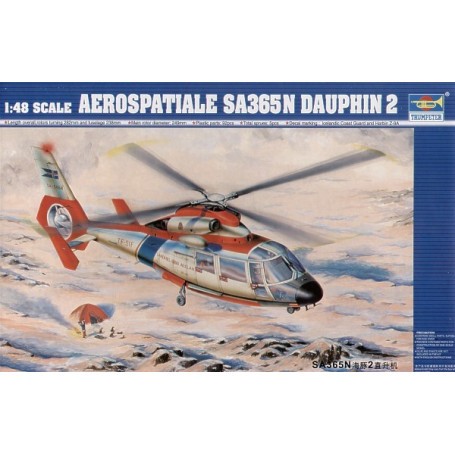 Maquette hélicoptère Aerospatiale SA 365N DAUPHIN 2 