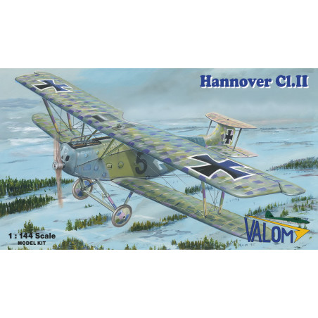 Maquette avion Hannover Cl.II (Double set)