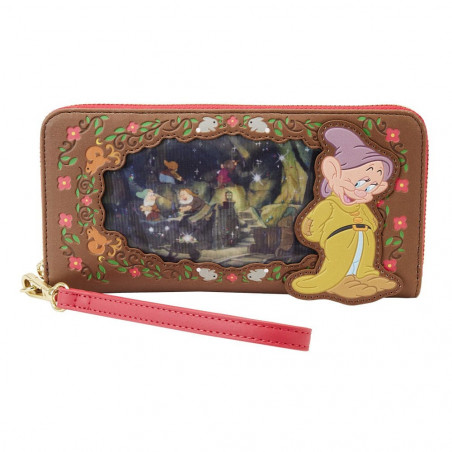 Disney by Loungefly Porte-monnaie Snow White Lenticular Princess Series