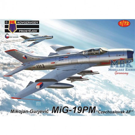 Maquette avion Mikoyan MiG-19PM „Czechoslovak AF“