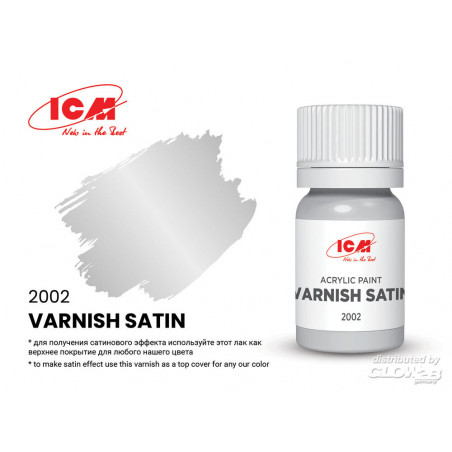  VARNISHES Varnish Satin bottle 12 ml