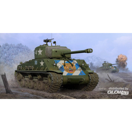 Maquette M4A3E8 Medium Tank - Late