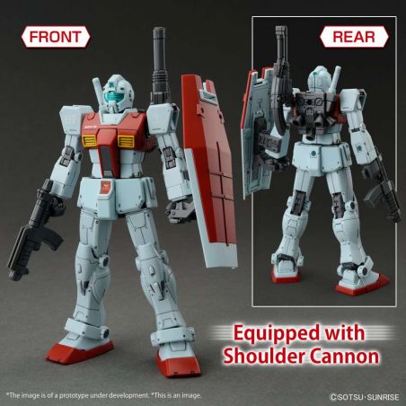 Gunpla HG Gundam GM Shoulder Cannon / Missile Pod 1/144