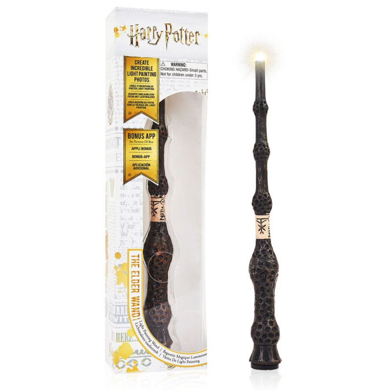 Stylo lumineux baguette magique Harry Potter • Le Reliquaire