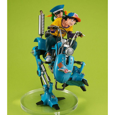 Figurine Dragonball Z Desktop Real McCoy EX diorama PVC Son Goku & Son Gohan & Robot with two legs 20 cm