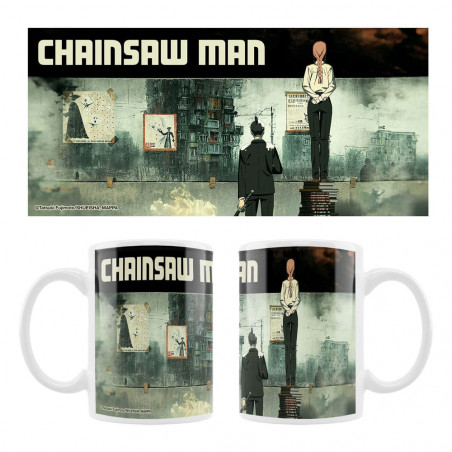  Chainsaw Man mug céramique Makima & Aki