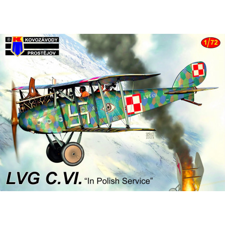 Maquette avion LVG C.VI 'In Polish Service' re-box, new decals