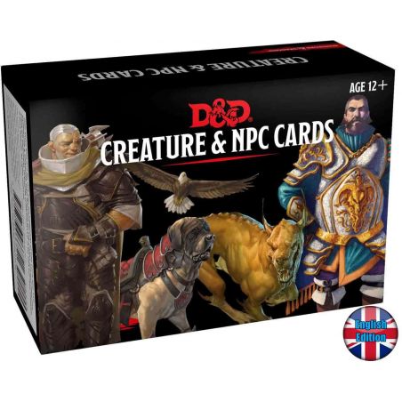 Jeu de plateau et accessoires Dungeons & dragons spellbook cards - creatures and npcs - english