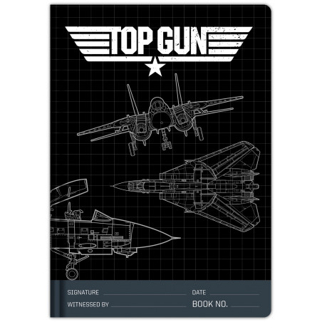  Top Gun: A5 Premium Notebook 120 Pages