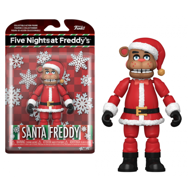 Figurines Pop FIVE NIGHTS AT FREDDY'S - Santa Freddy - Action Figure POP