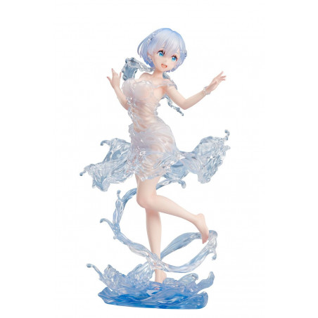 Figurine Re:Zero Starting Life in Another World 1/7 Rem Aqua Dress 23 cm