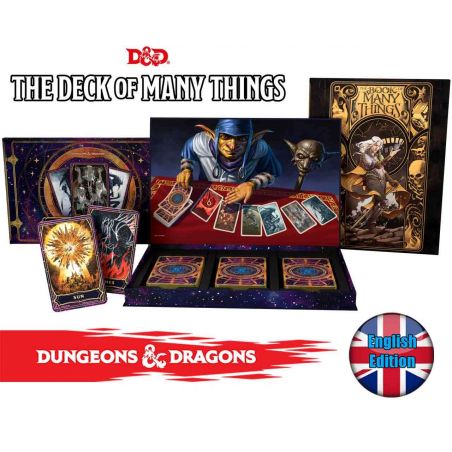 Jeu de plateau et accessoires Dungeons & Dragons -the Deck Of Many Things - Alternative Cover Limited Edition