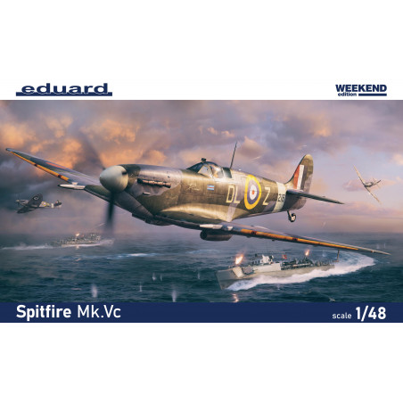 Maquette avion Supermarine Spitfire Mk.Vc 1/48 kits