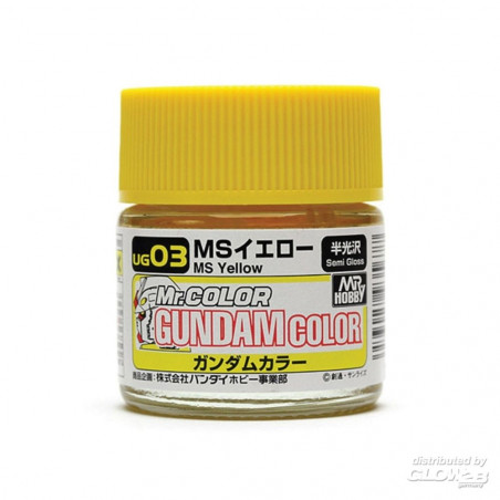  Mr Hobby -Gunze Gundam Color (10ml) MS Yellow