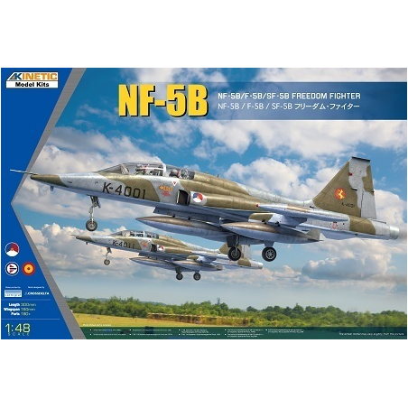 Maquette avion Northrop NF-5B Freedom Fighter Europe