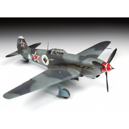 Maquette avion Yak-9T with Cannon