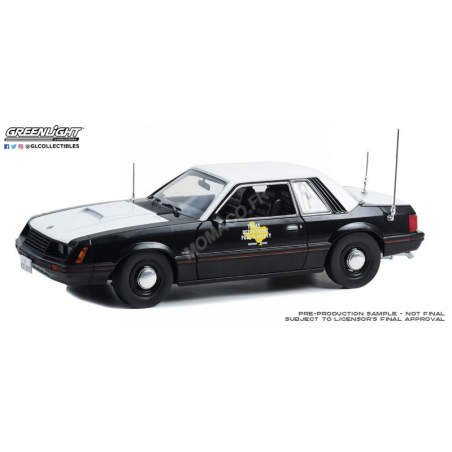 Miniature FORD MUSTANG SSP 1982 "TEXAS DEPARTMENT OF PUBLIC SAFETY"