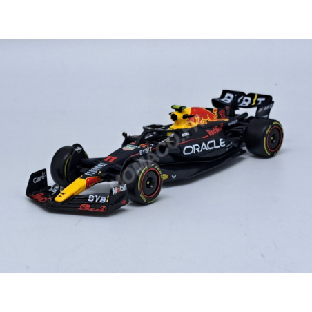Miniature RED BULL F1 RB19 TEAM ORACLE RED BULL RACING 11 SERGIO PEREZ 2023 (BOITAGE SOUPLE)