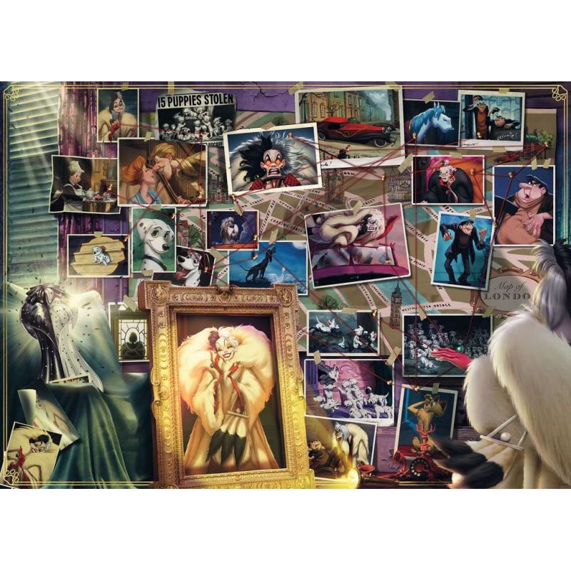 Ravensburger Puzzle 1000 p - Cruella d'Enfer (Collection Disney
