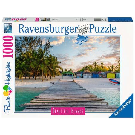 Puzzle 1000 p - Île des Caraïbes (Puzzle Highlights)