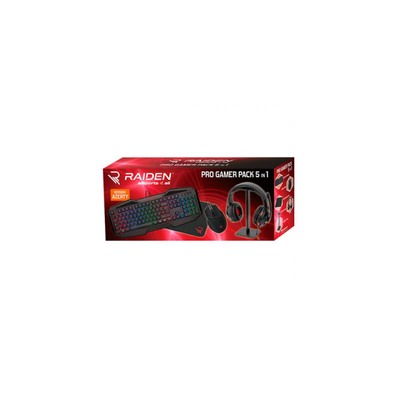 Subsonic Pack d'accessoires gaming 5 en 1 pour PC - Clavier