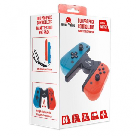 Manettes Duo Pro Pack type Joy-Con – Blue/Red