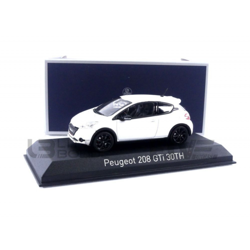 Miniature Norev PEUGEOT 208 GTI - 30TH 2014 chez 1001hobbies (Réf.472828)