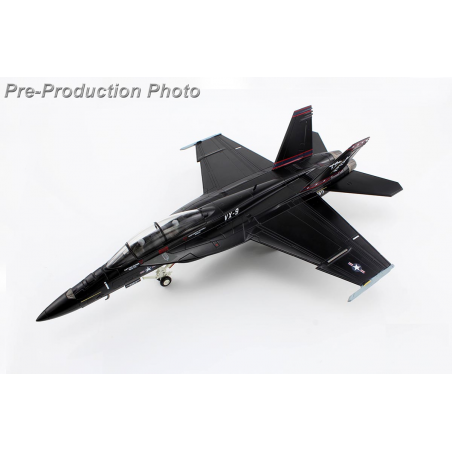 Miniature F/A-18F 'Vandy I' 166673, VX-9, US Navy, March 2023 (unarmed version)