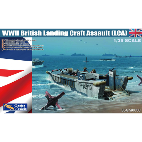 Maquette WWII British Landing Craft Assault (LCA)