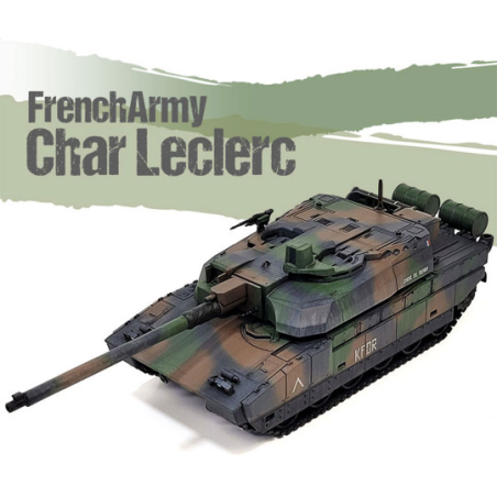  Maquette plastique de char Français Leclerc 1:72