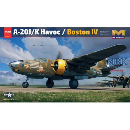 Maquette avion Douglas A-20J/K Havoc / Boston IV