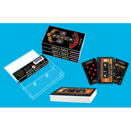  Guns N' Roses jeu de cartes à jouer Cassette (PDQ)