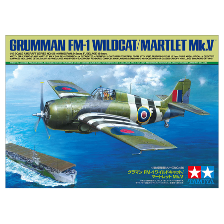 Maquette avion Grumman FM-1 Wildcat/Martlet Mk.VNew Tooling