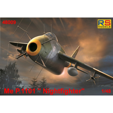 Maquette avion Messerschmitt P.1101 Nightfighter