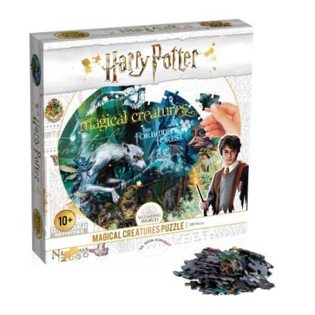  Puzzle- Harry Potter- Créature Magique (500 pièces) pack blanc