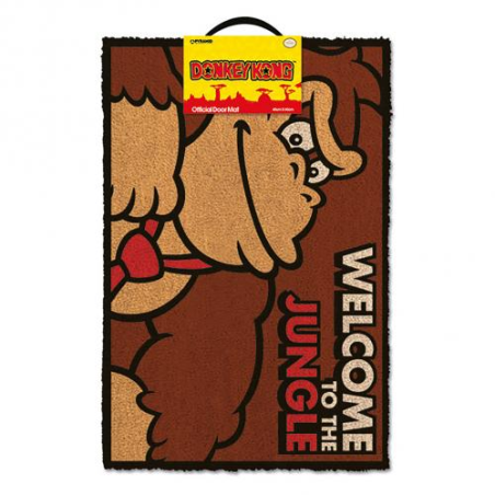 Nintendo - Paillasson Donkey Kong - Welcome To The jungle 40 x 60